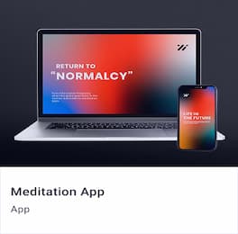 Meditation App cover