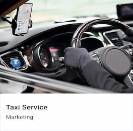 Taxi Service dashboard